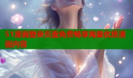 51漫画登录页面免费畅享海量优质漫画内容