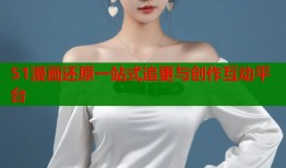 51漫画还原一站式追更与创作互动平台