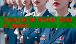 51漫画正版下载：免费追漫，超清画质，随时阅读