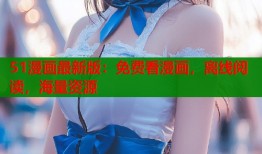 51漫画最新版：免费看漫画，离线阅读，海量资源