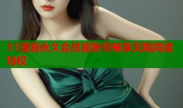 51漫画永久会员版账号畅享无限阅读特权