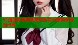 51漫画免费视频高清全彩无限畅享漫画世界