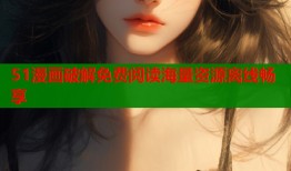 51漫画破解免费阅读海量资源离线畅享