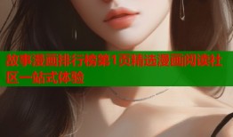 故事漫画排行榜第1页精选漫画阅读社区一站式体验