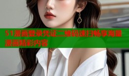 51漫画登录凭证二维码速扫畅享海量漫画精彩内容