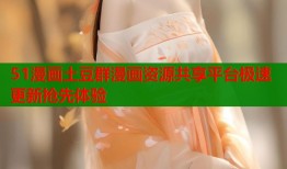 51漫画土豆群漫画资源共享平台极速更新抢先体验