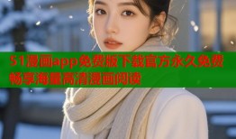51漫画app免费版下载官方永久免费畅享海量高清漫画阅读