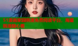 51漫画家园韩漫免费阅读平台，海量韩漫随心看