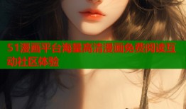 51漫画平台海量高清漫画免费阅读互动社区体验