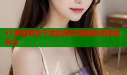 51漫画黄色下载站高清漫画免费阅读平台