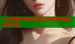 51漫画账号精选海量正版漫画极速更新抢先看